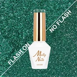 Nr. 612, Poison Ivy, Flashing Lights 3, Hema Free Gelpolish, Molly Nails